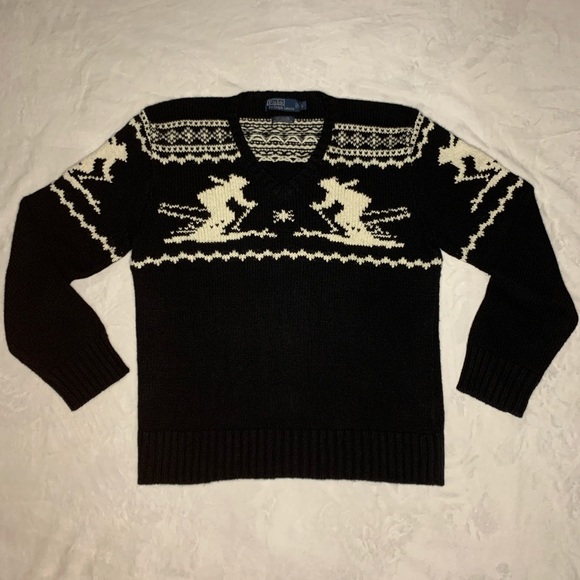 christmas polo sweater